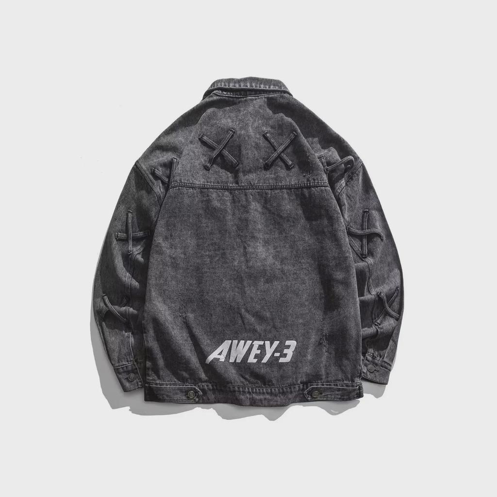 Весна и осень 2024 Ретро корейская свободная джинсовая куртка для женщин