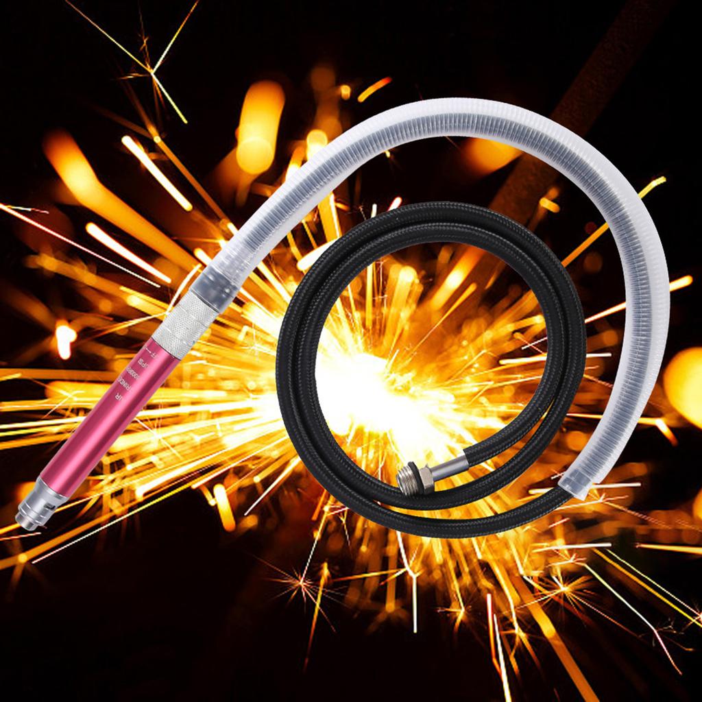 19Pcs Air Angle Die Grinder Pen Polishing Engraving Tool Pneumatic Grinding Machine 58000rpm