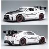 1/32 Nissan Skyline Ares GTR R34 R35 Alloy Sports Car Model Diecast Metal Toy Vehicles Car Model Simulation Collection Kids Gift