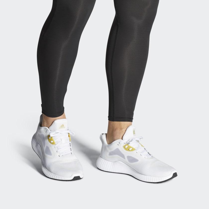 Adidas Edge Rc 3 Удобные спортивные сетчатые Прочные Дышащие Поддержка Низкий верх Тренировочные Кроссовки для бега Мужские Кроссовки Белый FU6790