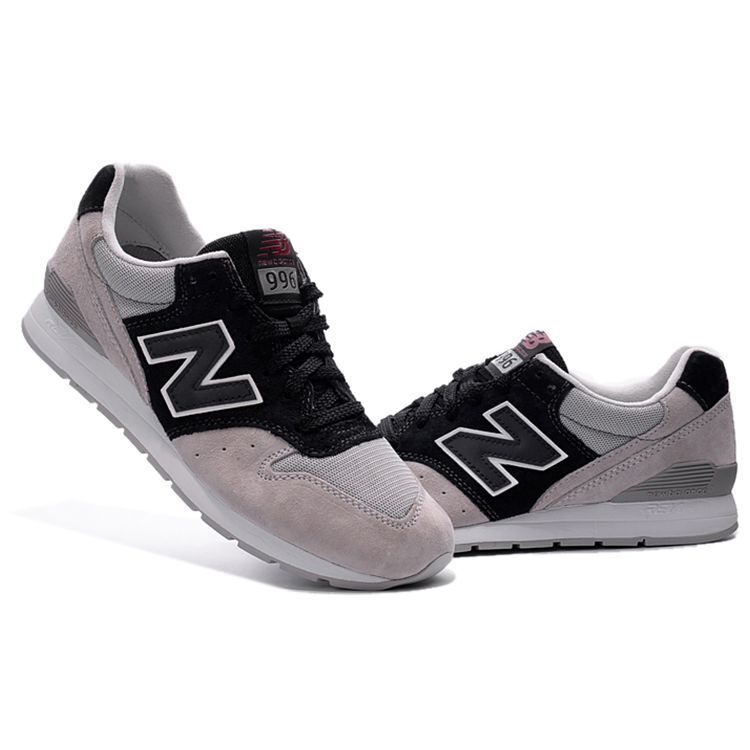 New Balance Nb 996 Comfortable Lightweight Low Top Casual Running Shoes Unisex Sneakers Black Gray MRL996KM