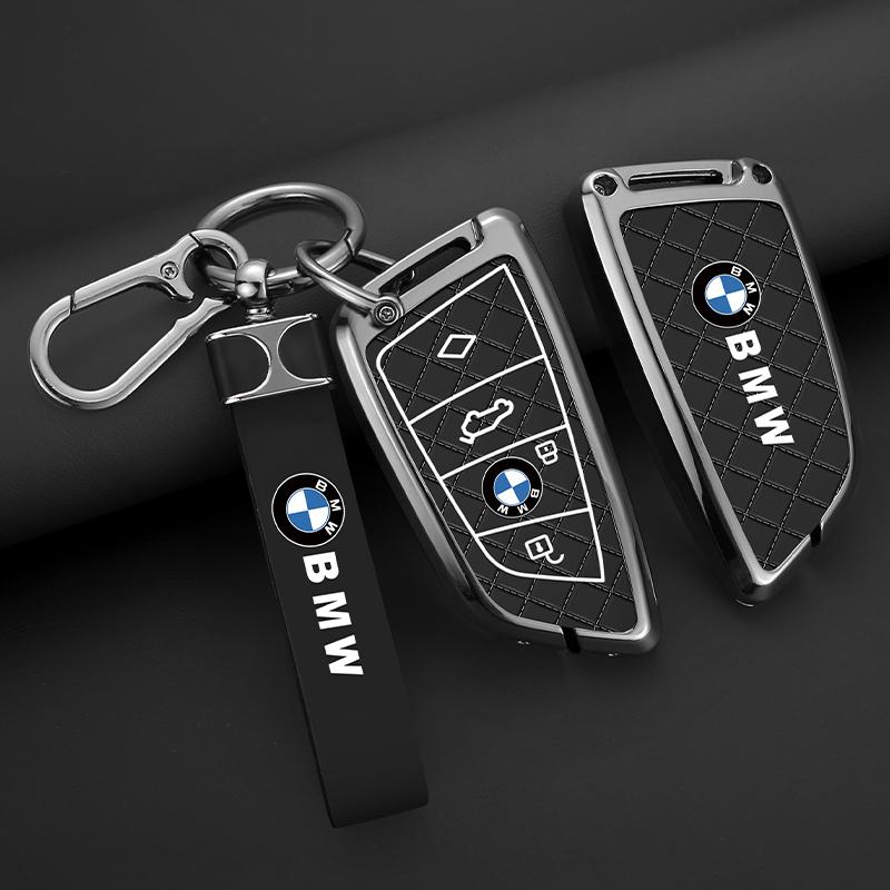 MURF1 Car Key Case Cover For BMW 2 3 5 7 Series 6GT X1 X3 X5X6 F45 F46 G20 G30 G32 G11 G12 F48 F85 G01 F15 F16 F86 Keyless Accessories