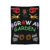 Game Thumb a Green Garden Grow Grow a Garden Knitted Blankets Velvet Lightweight Thin Throw Blanket for Airplane Travel Bed Rug