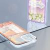 Shockproof Cartoon Painted Pattern Crystal Phone Case Transparent Soft Full Cover Camera Protection Cover for IPhone Samsung Redmi OPPO Realme Vivo