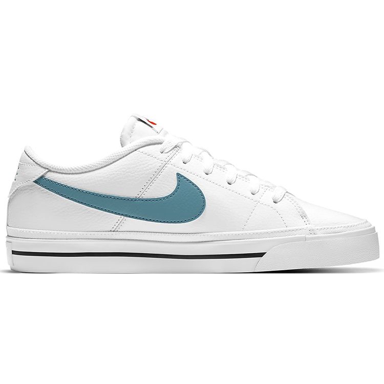 Nike Мужские кроссовки Court Legacy White Cerulean Gum-Light-Brown CU4150-104