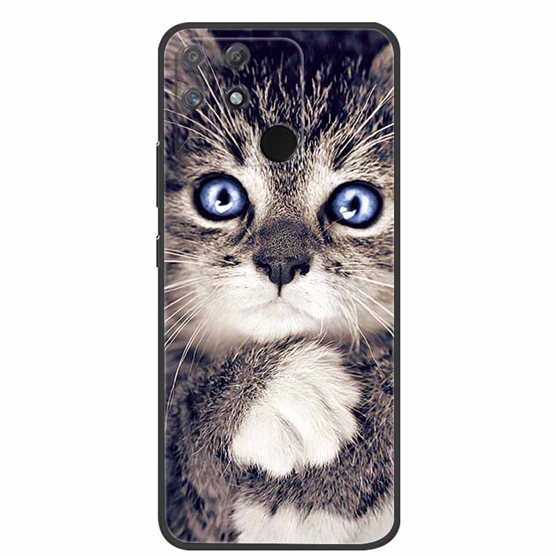 For Redmi 10C Case Redmi10C Black Soft Silicone Phone Case For Xiaomi Redmi 10C Back Cover Case Redmi 10 C Power Funda POCO C40