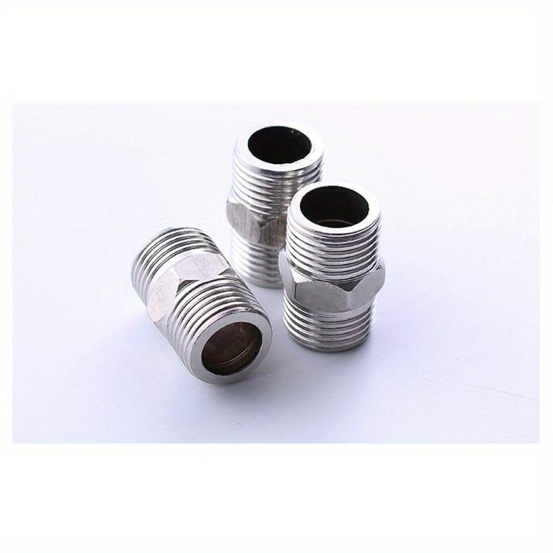 10 шт. Фитинги для водопроводных труб из нержавеющей стали, диаметр от 1/2" до 1/2", не требуют электричества, для аксессуаров для украшения дома