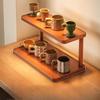 1PC cup holder, shelf, dining table, countertop, cup storage, desktop tea cup, water cup, coffee cup, tea set, finishing and display shelf