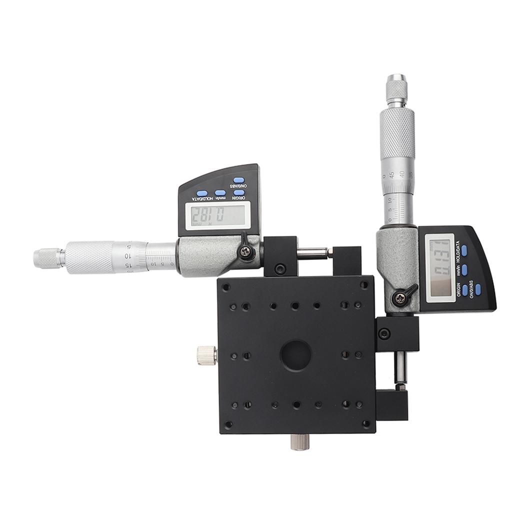 SEMXY80AS Микрометрическая платформа с цифровым дисплеем 80x80 мм 0,002 мм Линейная платформа