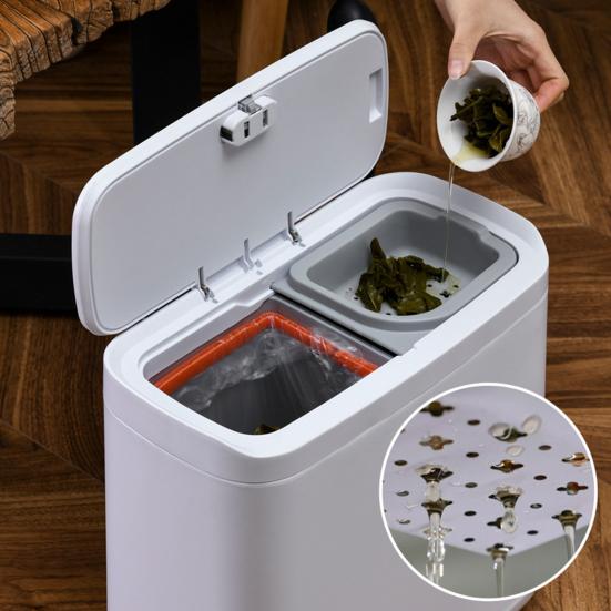 Мусорный бак большой емкости для дома, износостойкий многоцелевой кухонный шкаф, подвесной контейнер на дверь, прочная организация