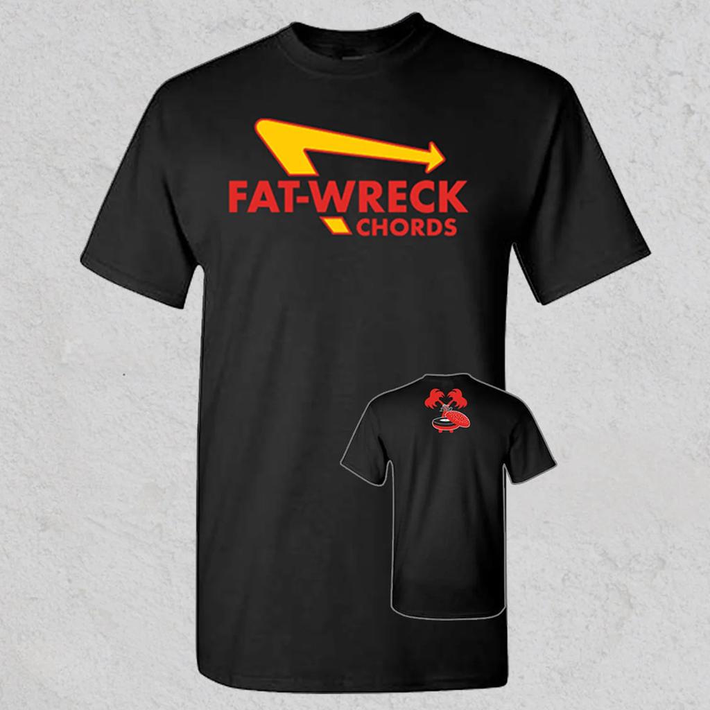 New Fat Wreck Chords Graphic Cotton Unisex Tshirts Hip Hop Band Music Print Unisex Tee Retro Comfortab