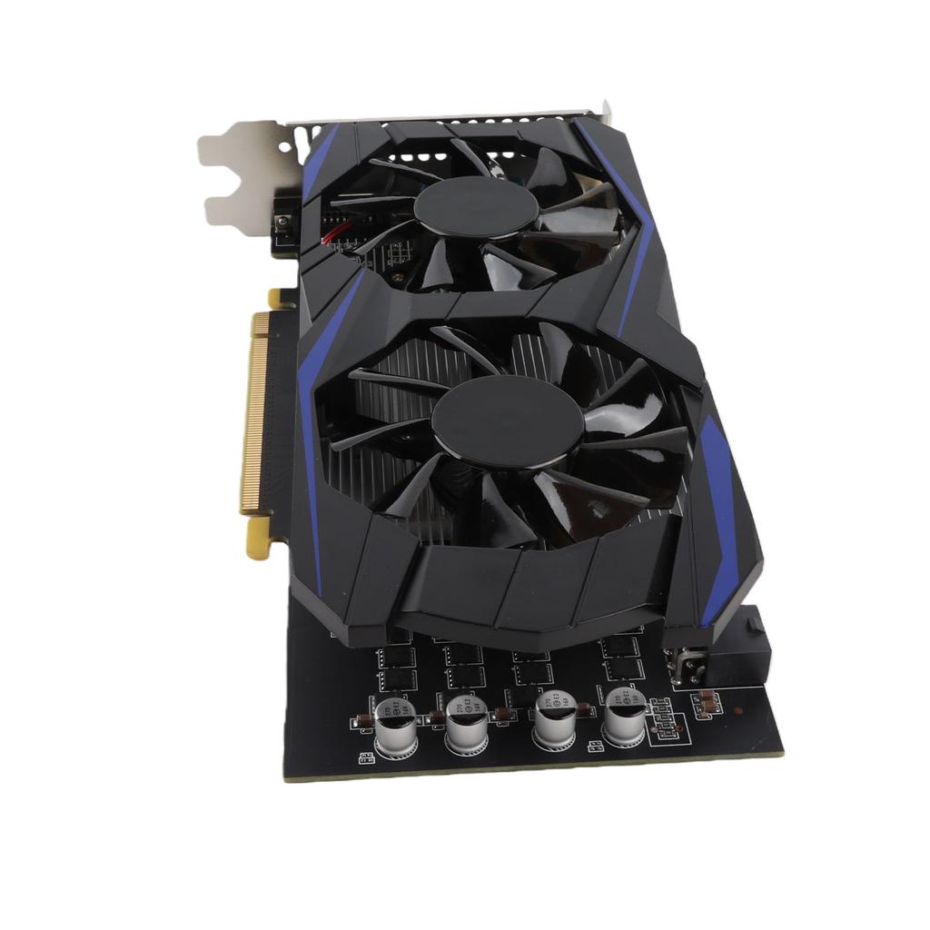 Видеокарта GTX1050TI с охлаждением, двойной вентилятор, для настольного ПК, HD 4G, игровая карта памяти