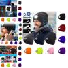 Outdoor Usb Rechargeable Bluetooth Knitted Beanie Hat With Music And Light Features For Winter Comfort