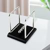 Cradle Pendulum Balance Steel Balls Physics Learning with Wooden Stand Pendulum Balls Accessories for Desk Office Decor