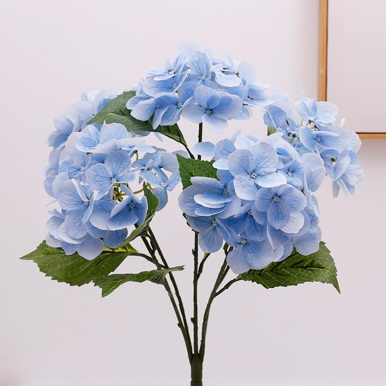Simulation of Japanese hydrangea indoor flower arrangement wedding photography decoration props