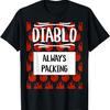 Групповой костюм на Хэллоуин в виде пакетиков острого соуса Diablo, подходящая футболка