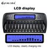 Ni-MH Ni-Cd 1.2V Battery Charger 12 Slots Battery Charger Smart Fast Charger LCD Display Carregador for AA AAA Battery