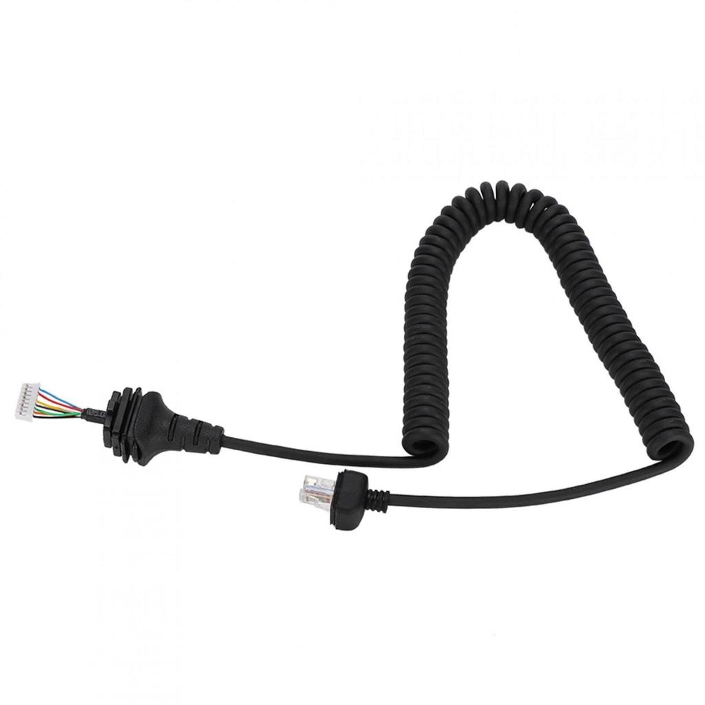Replacement DIY Handheld Microphone Extension Cable for ICOM Radio Microphone 8-Pin HM-152 Walkie-Talkie