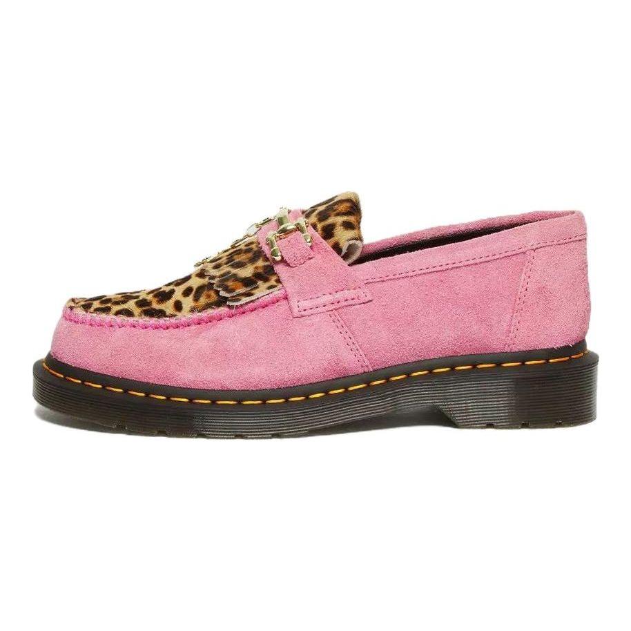 Dr. Martens Замшевые Модные Удобные Лоферы Унисекс Лоферы Розовые 31508099