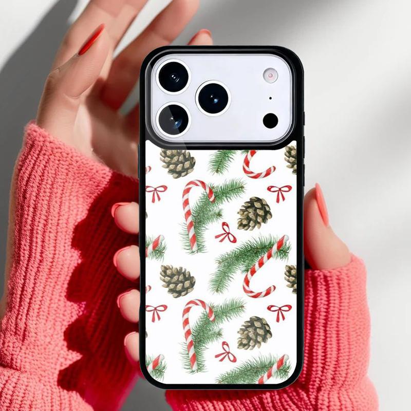 Чехол для телефона 'Рождественская елка Новый год' Арт для iPhone 17 16 15 14 13 Pro Max Задняя крышка для 12 11 Pro Coque