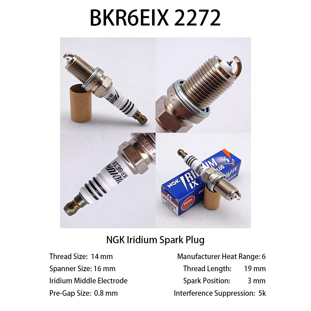 1 шт. Оригинальная иридиевая свеча зажигания BKR6EIX