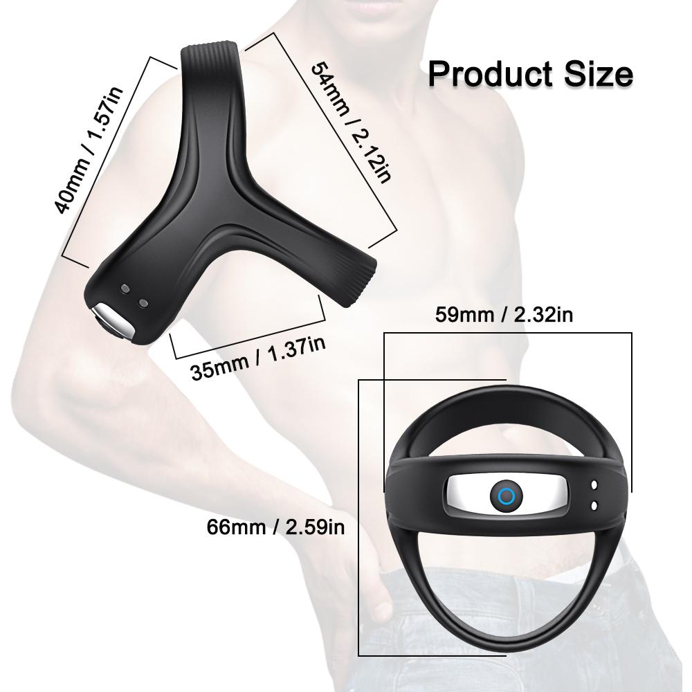 Male Vibrator Cockring Penis Cock Ring for Man Delay Ejaculation Sex Toys for Men Couple Rings Penisring Toys for Adults 18 Shop