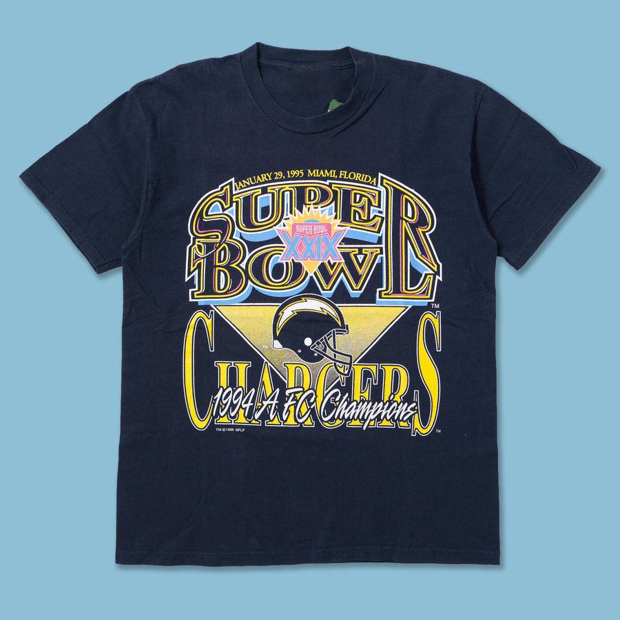 Футболка унисекс San Diego Chargers Vintage 1995 Super Bowl XXIX NFL Sport Football Team