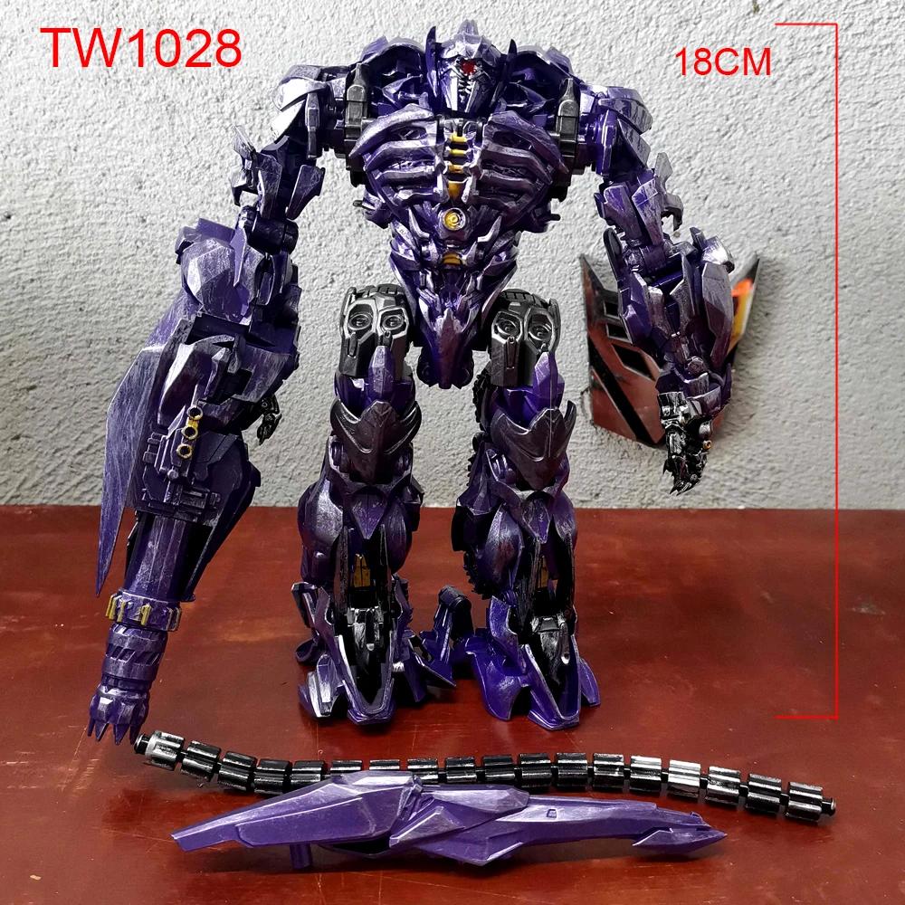 Baiwei Shockwave TW1028 Игрушки-трансформеры Sentinel Prime TW1024 Модель Ironhide TW1026 Робот Bumblebe TW1025 Фигурка TW1030