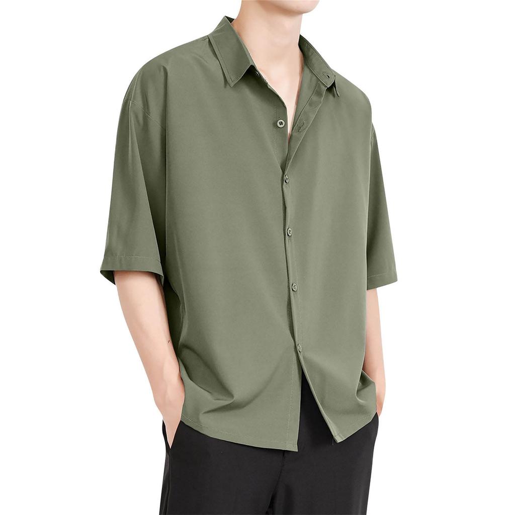 Гавайская рубашка для мужчин, мужские винтажные рубашки для боулинга на пуговицах, летняя пляжная рубашка с коротким рукавом