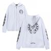 833 CHROME HEARTS 2025 Autumn and Winter New Plus Size Classic Style Logo Zipper Hooded Sweatshirt, Suitable for Couples To Wear
