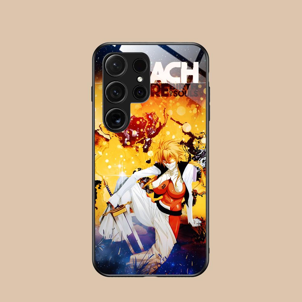 Чехол для телефона Bleach Tier Harribel для Samsung Galaxy S26 S25 S24 S23 S22 S21 S20 Note20 Plus FE Ultra Стеклянный Цветной Чехол