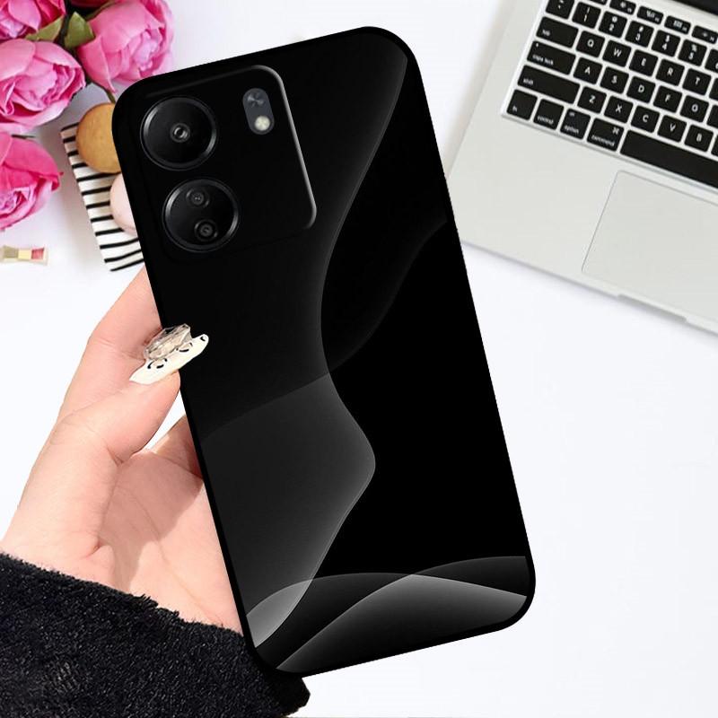 Чехол для Xiaomi Poco C65 Redmi 13C 4G Милый Мультяшный Чехол Мягкий Силиконовый Чехол для Телефона Для Xiaomi Redmi 13C Poco C65 C 65 Бампер