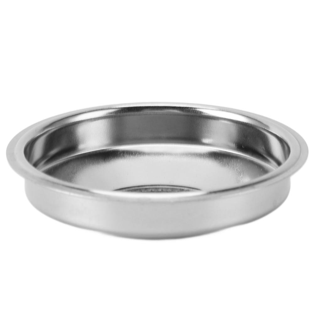 Stainless Steel Coffee Portafilter Basket Reusable 51mm Coffee Filter Basket  Commercial Use