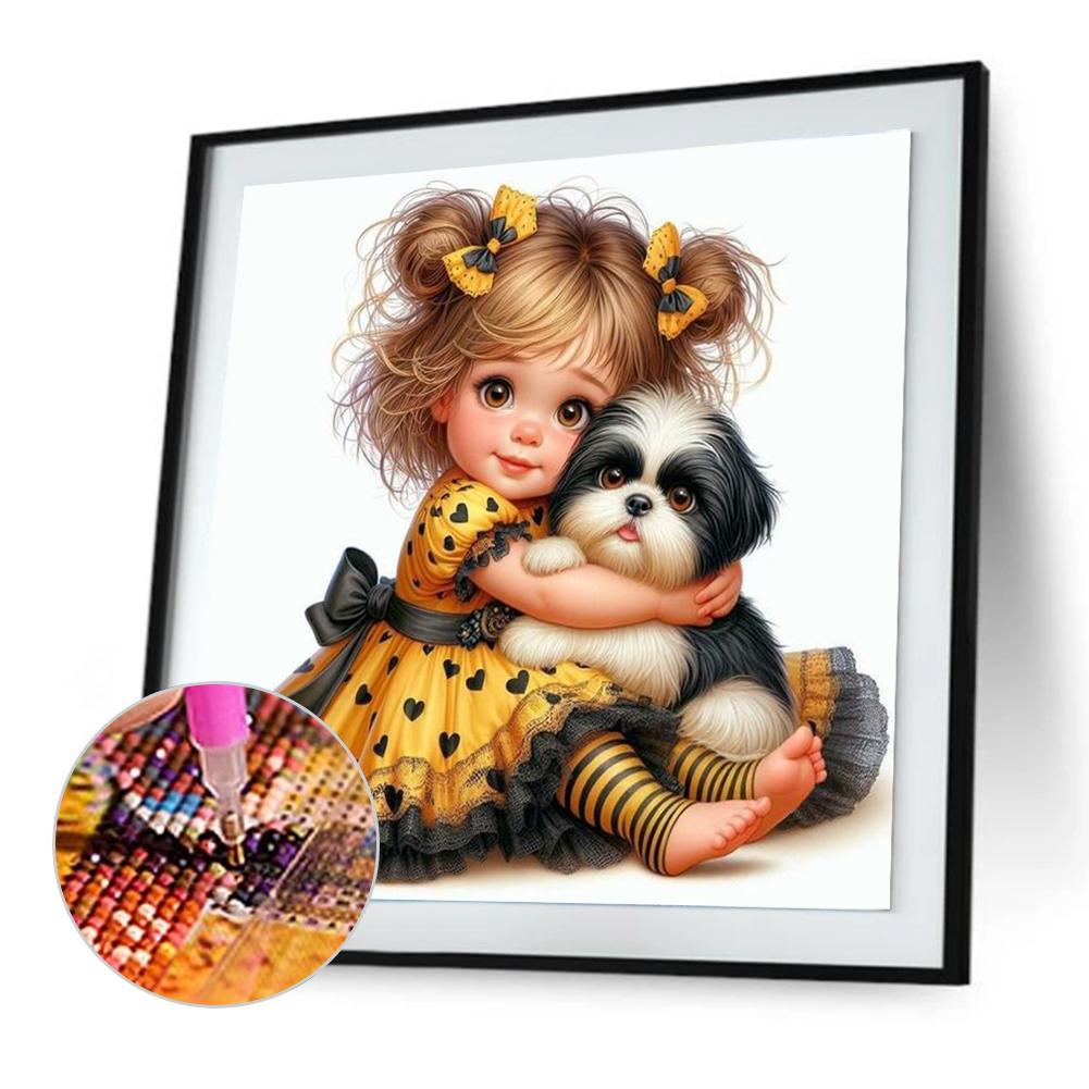 LF# 5D DIY Полный Круглый Дрель Алмазная Картина Детский Набор Домашний Декор Искусство Ремесло