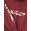Fear of God Essentials Cropped Relaxed Hoodie 'Crimson' Men's 192HO256901F