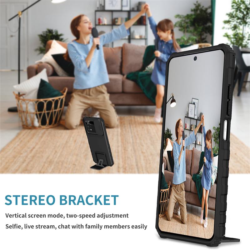 Для Xiaomi Poco M3 чехол слайдер камера ударопрочный бронированный чехол для телефона Poco M 3 M3 Pro Pocophone M3Pro PocoM3 подставка задняя крышка