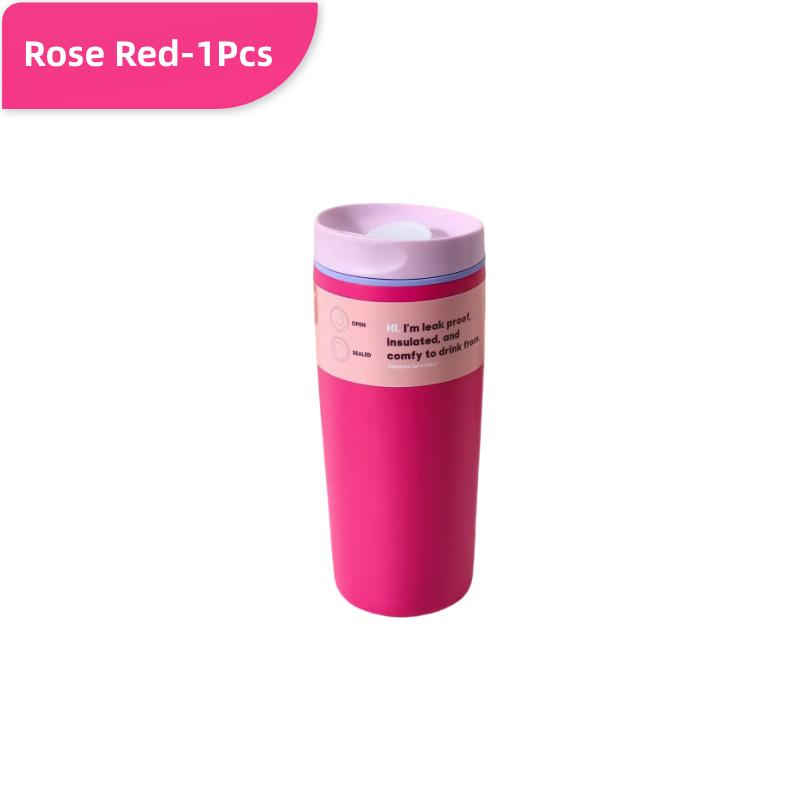 12oz/20oz Large Capacity Car Mounted Stainless Steel Thermos Cup Travel Thermos Bottle Coffee Mug Vacuum Flask Insulated Cups