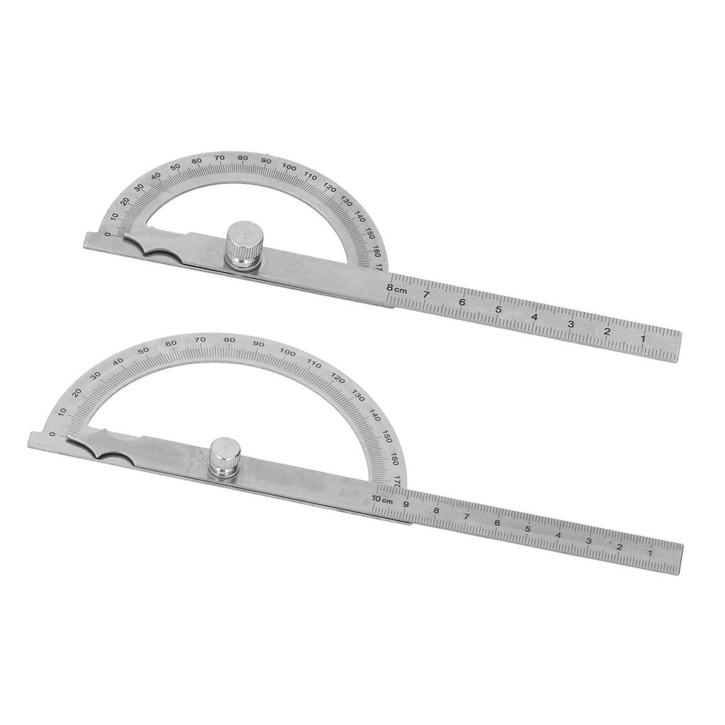 Транспортир из нержавеющей стали, высокоточный многофункциональный угломер на 180°, угломер, искатель
