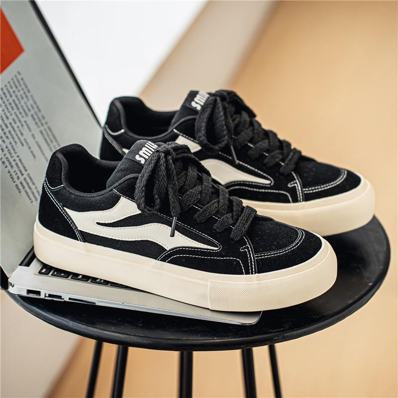 2025 новые нишевые низкие парусиновые туфли для студентов, мужчин, спортивная и любительская мужская обувь, универсальные туфли для сноуборда 7992