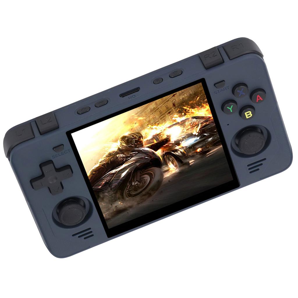 Портативная ретро игровая консоль с двумя 3D-джойстиками, высоким разрешением, 4-дюймовым цветным IPS-экраном, портативная