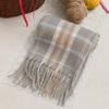 Style Grey Pattern Point Scarf – Classic Sophistication & Supreme Warmth