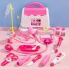 Kids Medical Role Play Toy Set Nurse Tool Doctor Play Trolley Box Set Girl Pretend Play Injection Stethoscope Toy Gifts For Kids