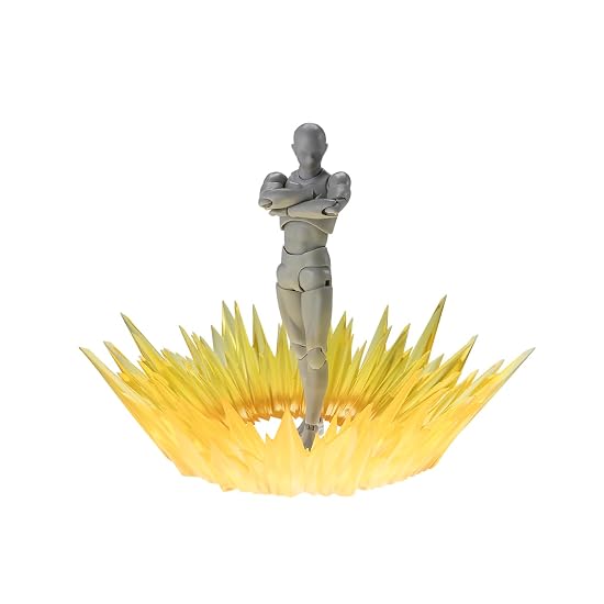 TAMASHII NATIONS TAMASHII EFFECT SHOCK IMPACT Желтая Версия. для SHFiguarts приблизительно. 140 мм ПВХ и АБС F