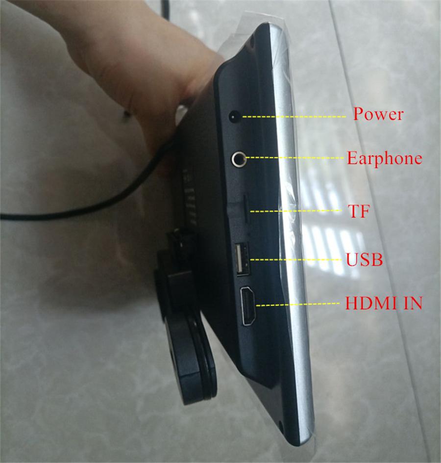 Пара 9-дюймовых HD 1080P Android 9.0 ОЗУ 1 ГБ ПЗУ 16 ГБ Восьмиядерный 1,5 ГГц AV Аудио Вход Mirror Link OBD TPMS FM Мониторы на подголовниках для задних сидений Сенсорный экран