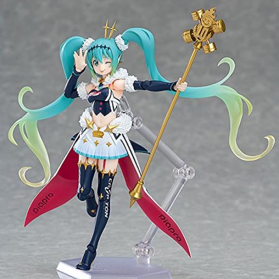 Figma Hatsune Miku GT Project Racing Miku Painted Movable Figure 2018ver. Non-scale ABS&PVC