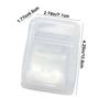 Small Card Film Storage Box Transparent Photocard Collection Case Flip Lip Card Holder Box  DIY