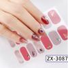 Трехмерная водонепроницаемая не требующая глажки гелевая пленка для ногтей полная наклейка весенне-летняя пленка для ногтей бумага пленка для ногтей бумага