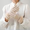 Womens Winter Thermal Gloves With Touchscreen Capability Windproof Warm Fleece Lined Riding In Pink Gray Beige Black