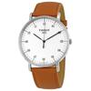 T Classic everyTime Серебряный циферблат Мужские часы T1096101603700 T109.610.16.037.00