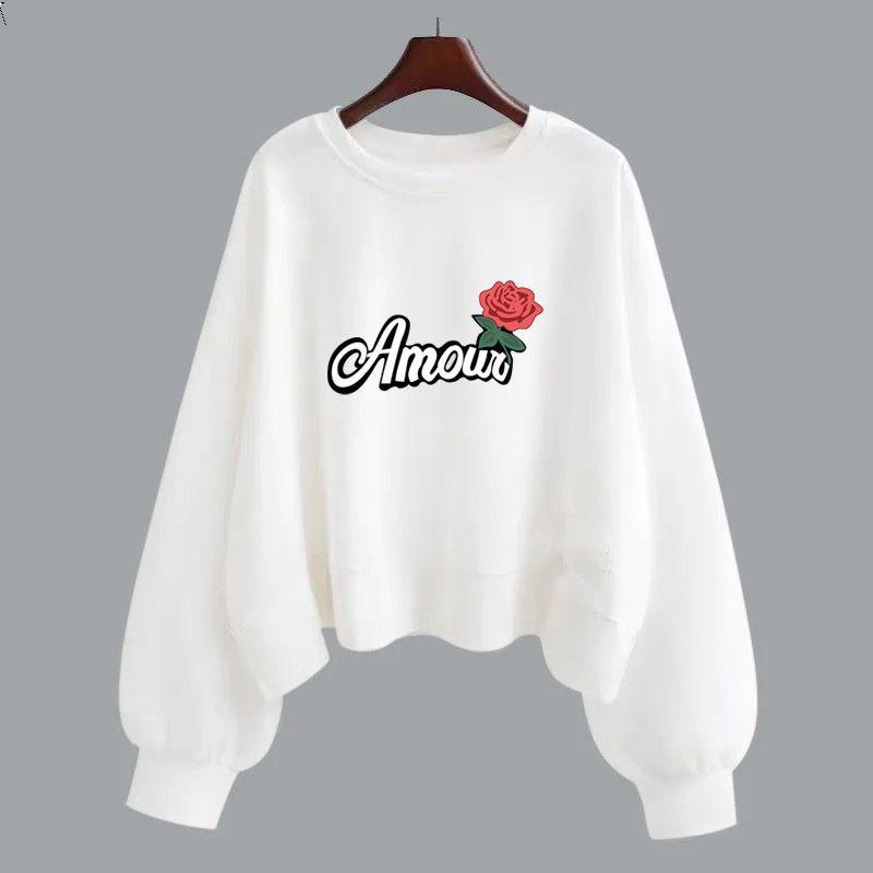 Фиолетовая хлопковая толстовка с капюшоном женская на весну и осень с длинными рукавами, корейская версия, с круглым вырезом, свободная, свободная, сентябрьский школьный сезон, ранняя осень, женская одежда